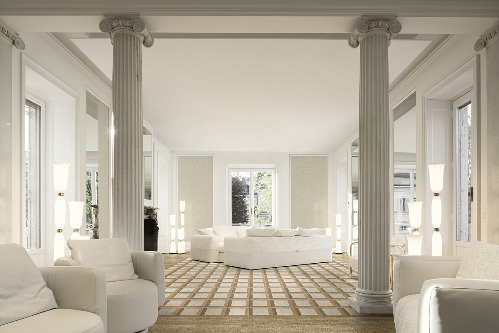 Frame White Nat R 60x60